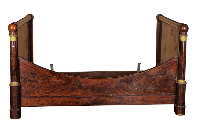 Sleigh bed France, Empire period