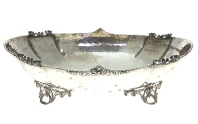 Sterling Silver Oval Bowl.
