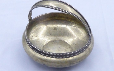 Sugar bowl - .833 silver - Fa J.M. van Kempen en zonen Voorschoten- Netherlands - Late 19th century