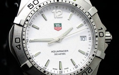 TAG Heuer - Aquaracer White Swiss - No Reserve Price - WAF1111 - Men - 1990-1999