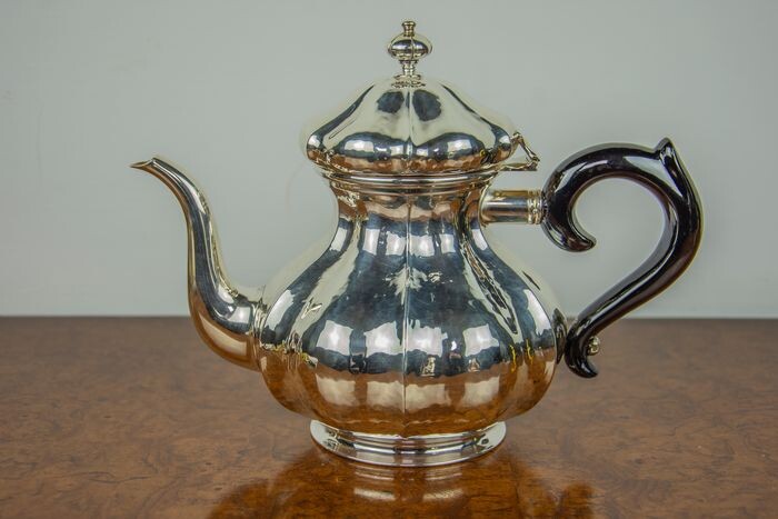 Teapot (1) - .925 silver - F.lli Zaramella Bruno e Cesare - Italy - 1953