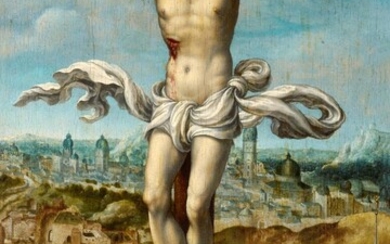 The Crucifixion, Follower of Jan Gossaert