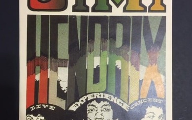 The JIMI HENDRIX Experience Concert Poster