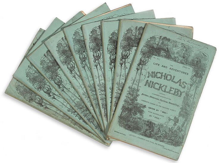 The Life and Adventures of Nicholas Nickleby (20 parts in 19)