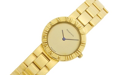 Tiffany & Co. Gold 'Atlas' Wristwatch
