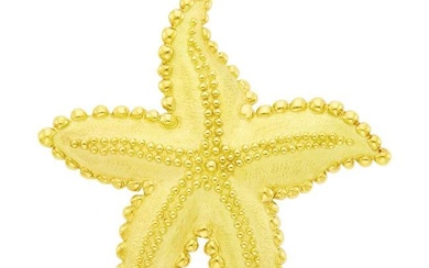 Tiffany & Co. Gold Starfish Brooch
