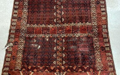 Turkoman Area Carpet, 7ft 2in x 5ft 3in