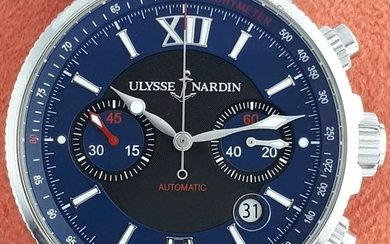 Ulysse Nardin - Marine Chronograph - Ref:353-66 - Men
