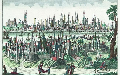 VEDUTEN - TÜRKEI: Istanbul. „Constantinopolis“.