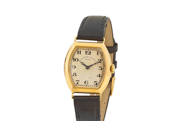 Vacheron & Constantin. An 18K gold manual wind wristwatch Vacheron...