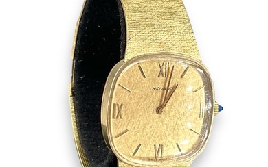 Vintage 14kt Yellow Gold Movado Wrist Watch