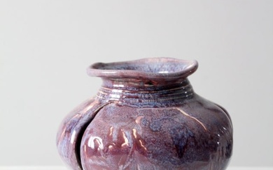 Vintage Abstract Studio Pottery Vase