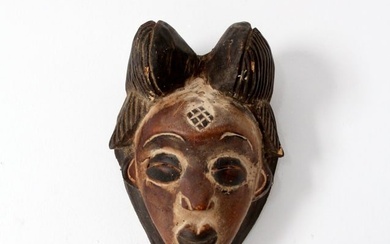 Vintage African Punu Tribal Mask