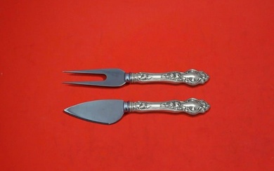 Violet by Wallace Sterling Silver Hard Cheese Serving Set 2-piece Custom Made