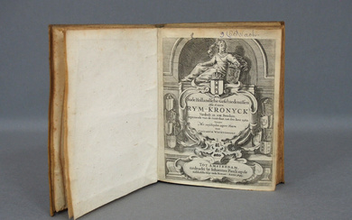 WACHTENDORP, Caspar: Oude Hollandsche Geschiedenissen ofte Corte Rym-Kronyck verdeelt in XIIII Boeken