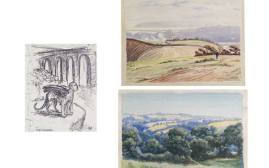 William A. MARTIN (1899-1988) Two Landscape Views