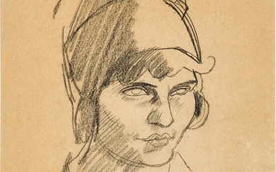 Woman in a Headscarf, Samuel John Peploe, R.S.A.