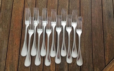christofle- christofle- Fork - Silver plated