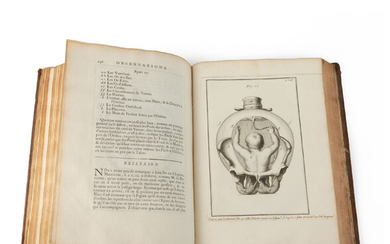 (medica) Van Deventer, Observations importantes sur le manuel des accouchemens. Paris, Guillaume Cavelier, 1739. 2