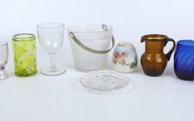 (10) Pieces of glassware
