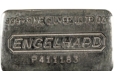 10 oz Engelhard Pressed Silver