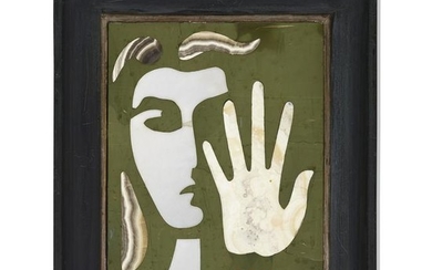 Richard Blow, Untitled (Face with hand)