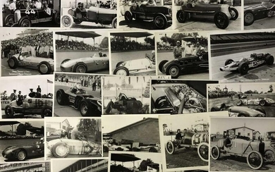 150 8 x 10 glossy race photos, teens - early 1960’