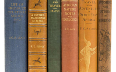 Africa.- Big Game.- Selous (Frederick Courteney) Travel and Adventure in South-East Africa, first edition, 1893; Sunshine and Storm in Rhodesia, 1896; African Nature Notes and Reminiscences, first edition, 1908; and others (6)
