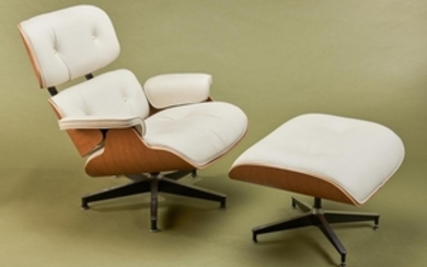 CHARLES & RAY EAMES '670' LOUNGE CHAIR & '671' OTTOMAN FOR HERMAN MILLER