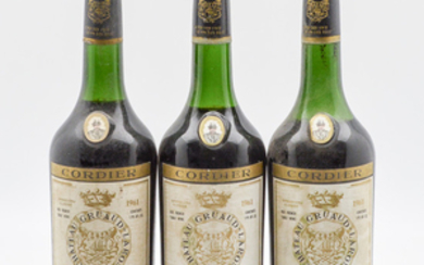 Chateau Gruaud Larose 1961, 3 bottles