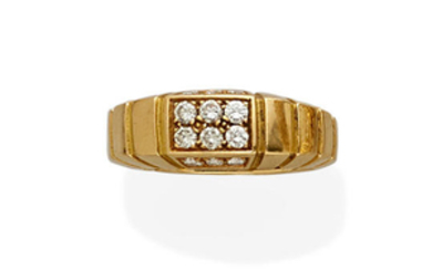 A diamond and 18k gold ring,, Van Cleef & Arpels, Paris