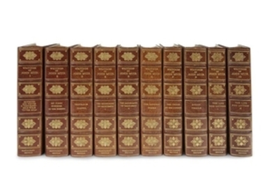 (Fine Bindings) 10 Vols. Muir, John. The Writings. Boston:...