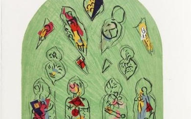 Marc Chagall - Etudes pour le Vitrail. Fenetre du