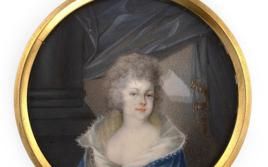 Portraitminiatur der Prinzessin Elisabeth Wilhelmine von Württemberg
