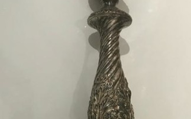 18th/19thC Silverplate Candlestick