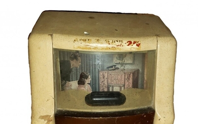 1940s Phonograph Needle Light Store Display