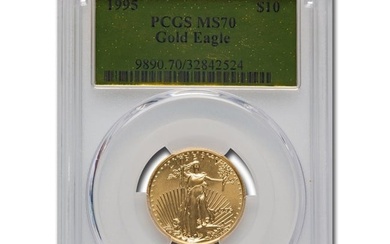 1995 1/4 oz American Gold Eagle MS-70