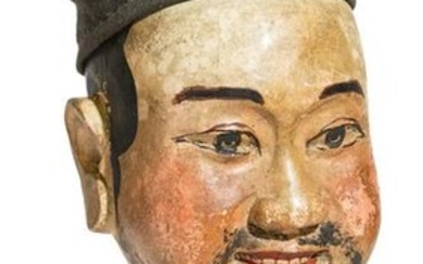 19th Century Chinese Puppet Head