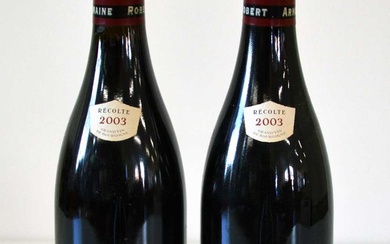 2 bottles Fine Red Burgundy from Domaine Arnoux - Lachaux