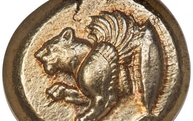 30016: MYSIA. Cyzicus. Ca. 500-450 BC. EL stater (19mm