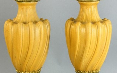 Pair of French Style Decorative Urns