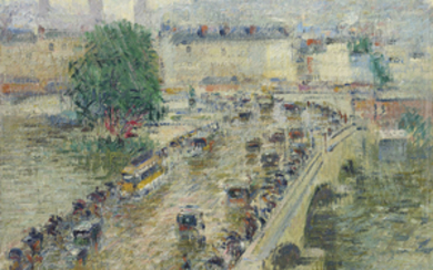 Gustave Loiseau (1865-1935), Le pont Corneille à Rouen