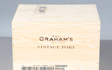 GRAHAM'S VINTAGE PORT 2016 - CASED.