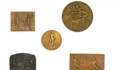 (5) bronze medals. To include: Robert Merignac