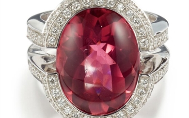 Gübelin, A Tourmaline and Diamond Ring