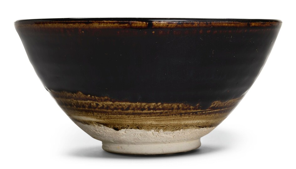 A 'CIZHOU' RUSSET-STREAKED BOWL SONG DYNASTY