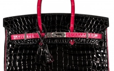 58016: Hermès Special Order Horseshoe 25cm Black