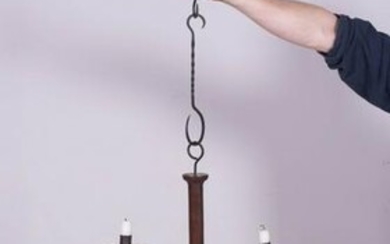 17 candle hanging chandelier