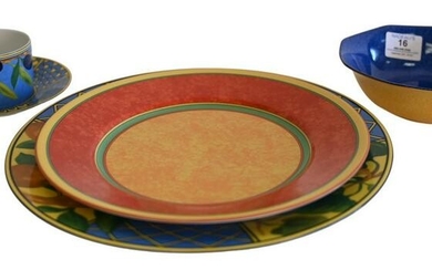 62 Piece Laure Japy Limoge Dinnerware, in the patterns