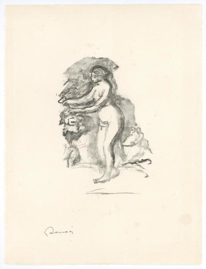 Pierre-Auguste Renoir "Femme au cep de vigne" original